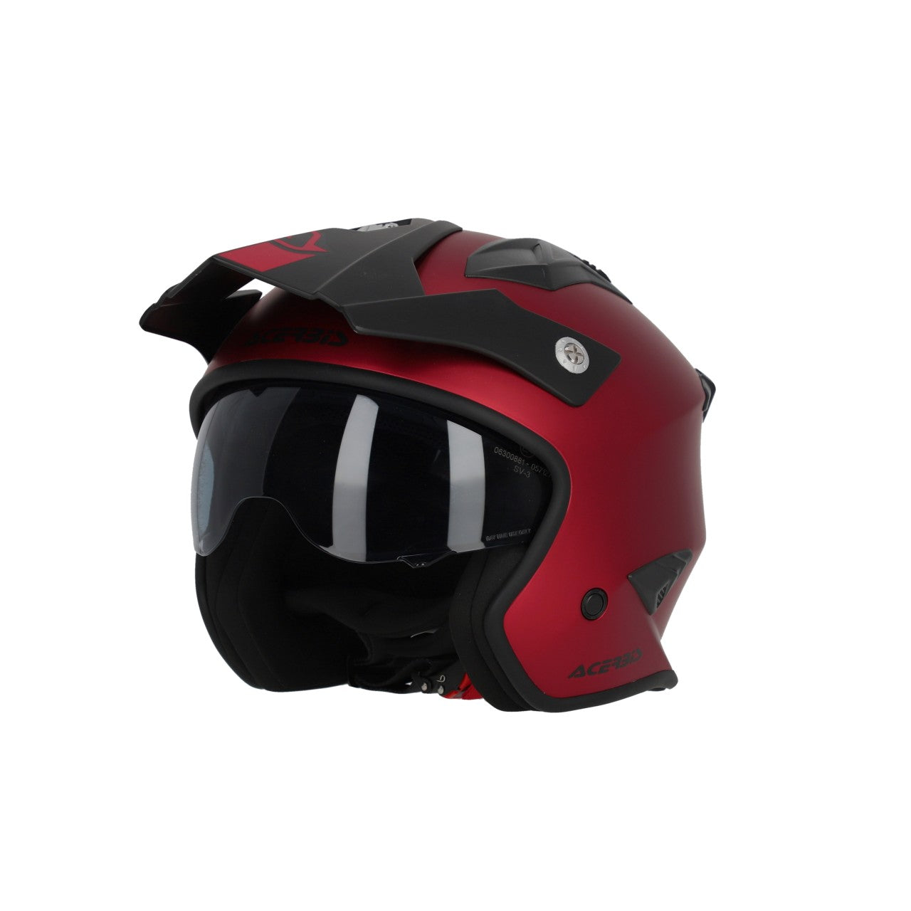 JET ARIA 22-06 HELMET METALIC RED