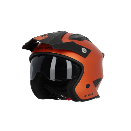 JET ARIA 22-06 HELMET METALIC ORANGE