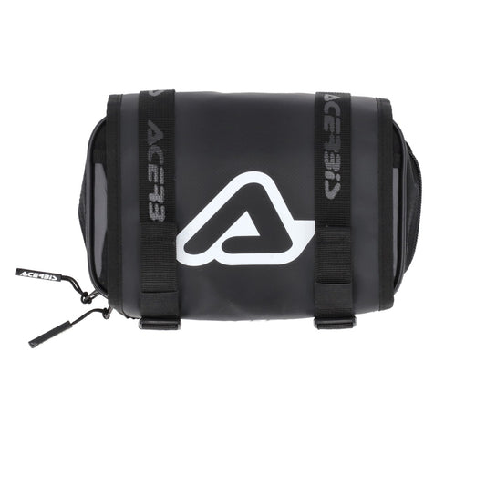 REAR FENDER TOOLS BAG LOGO BLACK/ WHITE