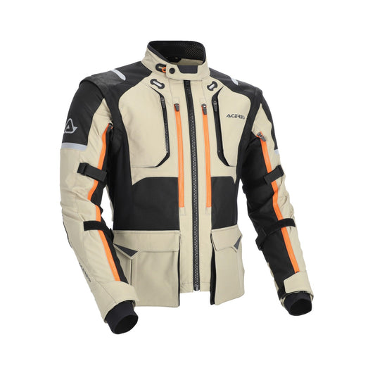 JACKET RALLY PRO BEIGE/BLACK