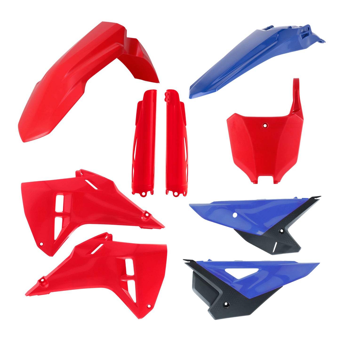 FULL PLASTIC KIT FOR HONDA CRF 250 R 25-27 CRF 450 R 25-26