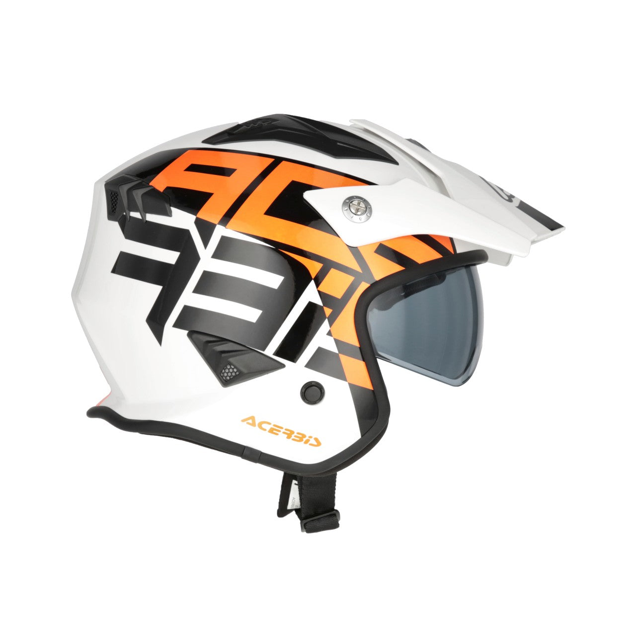 JET ARIA SPORT HELMET WHITE/ORANGE 229