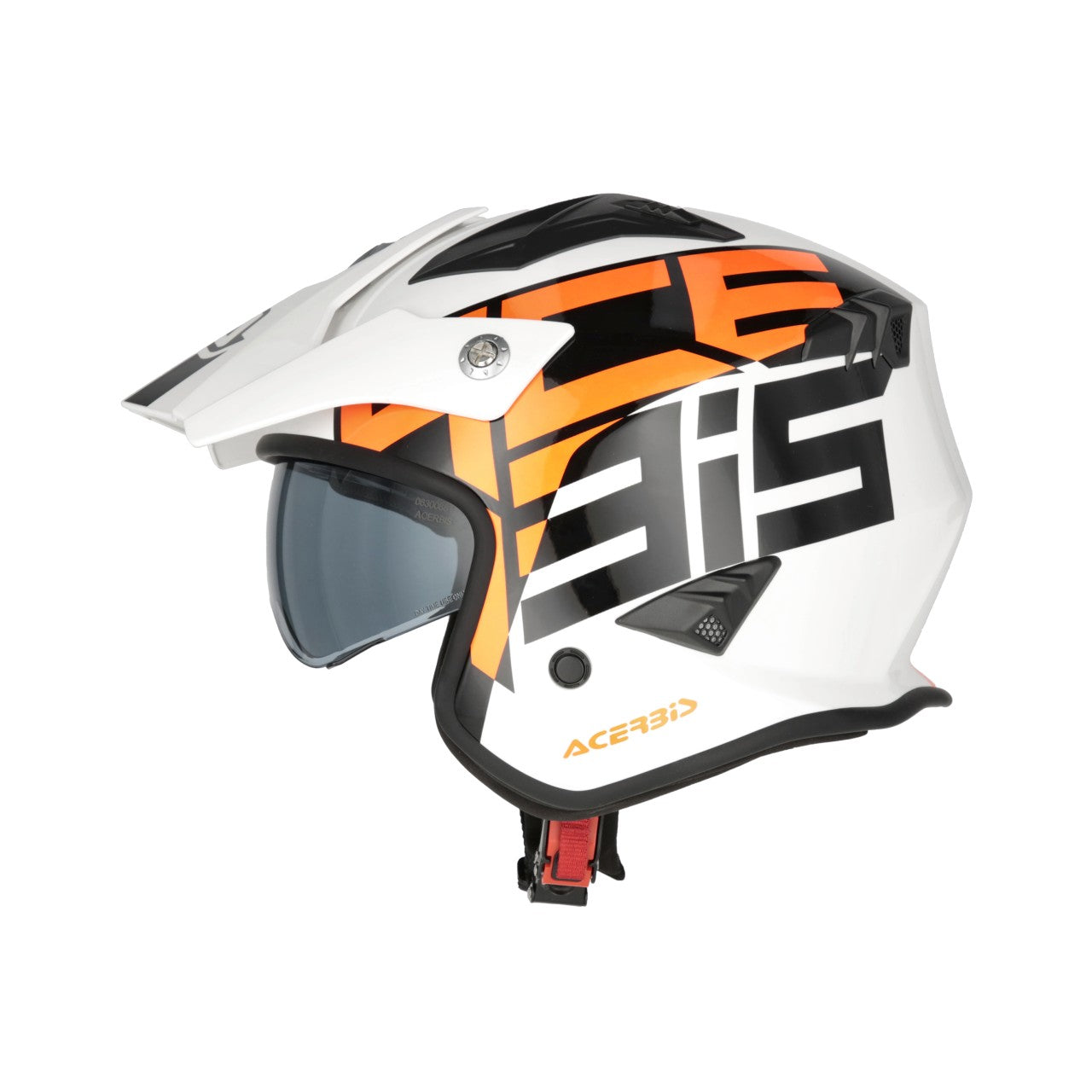 JET ARIA SPORT HELMET WHITE/ORANGE 229
