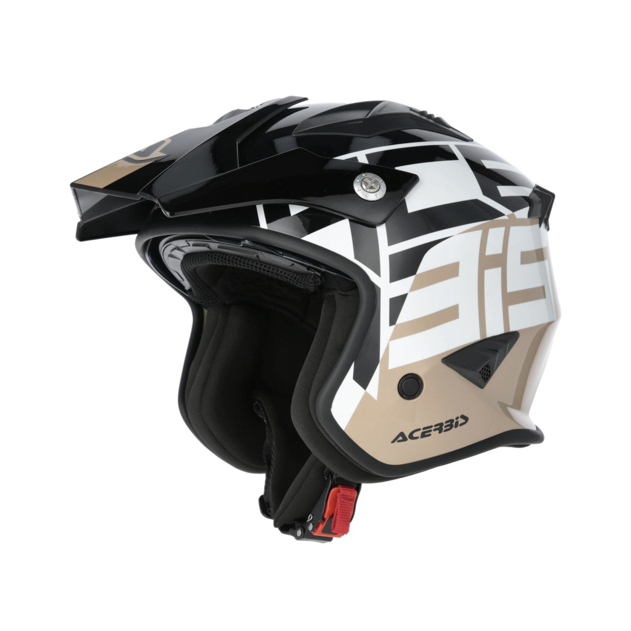 JET ARIA SPORT HELMET BLACK/BROWN 320