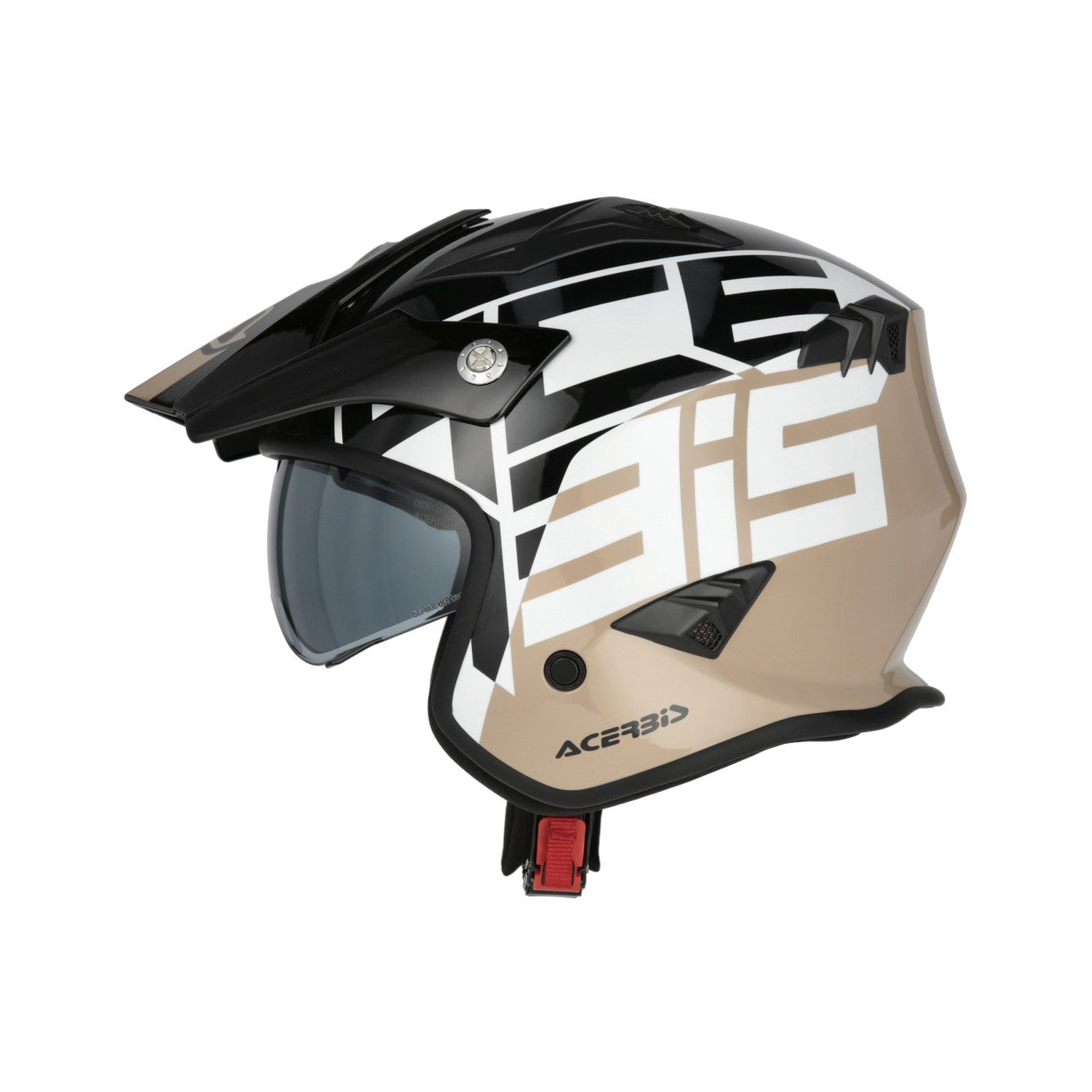 JET ARIA SPORT HELMET BLACK/BROWN 320