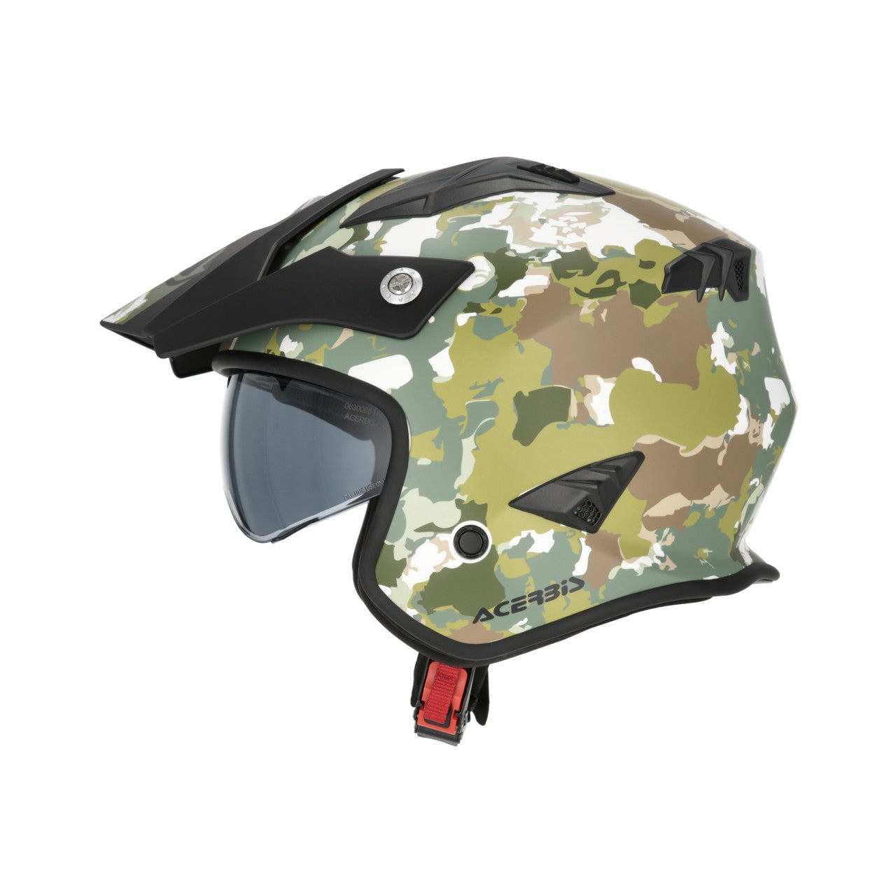 JET ARIA SPORT HELMET GREEN/BROWN 376