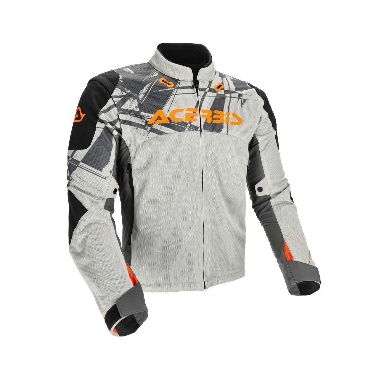JACKET RALLY RACE MESH ORANGE/GREY 207