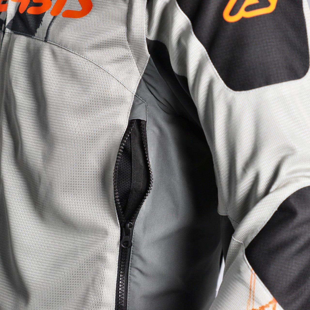 JACKET RALLY RACE MESH ORANGE/GREY 207