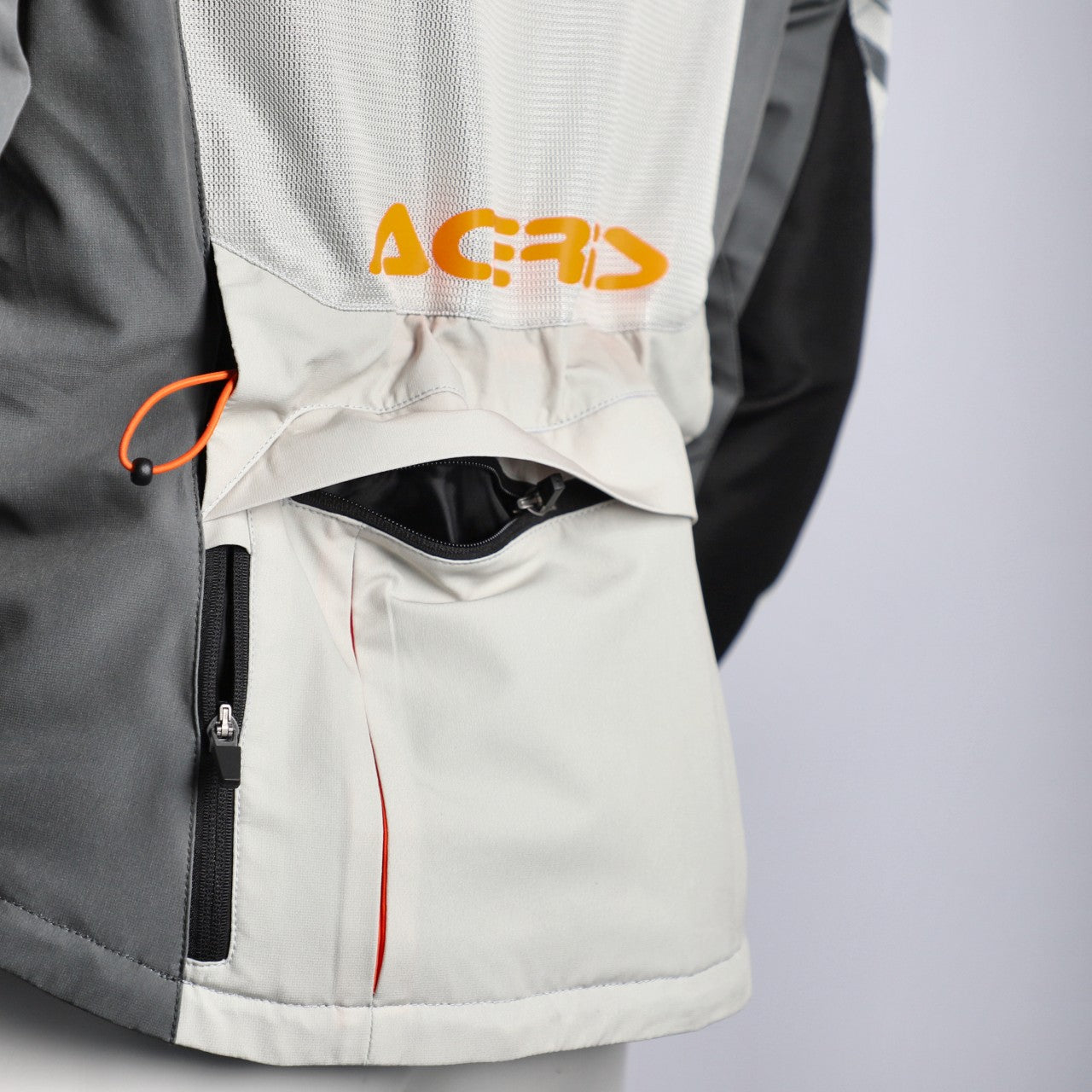 JACKET RALLY RACE MESH ORANGE/GREY 207