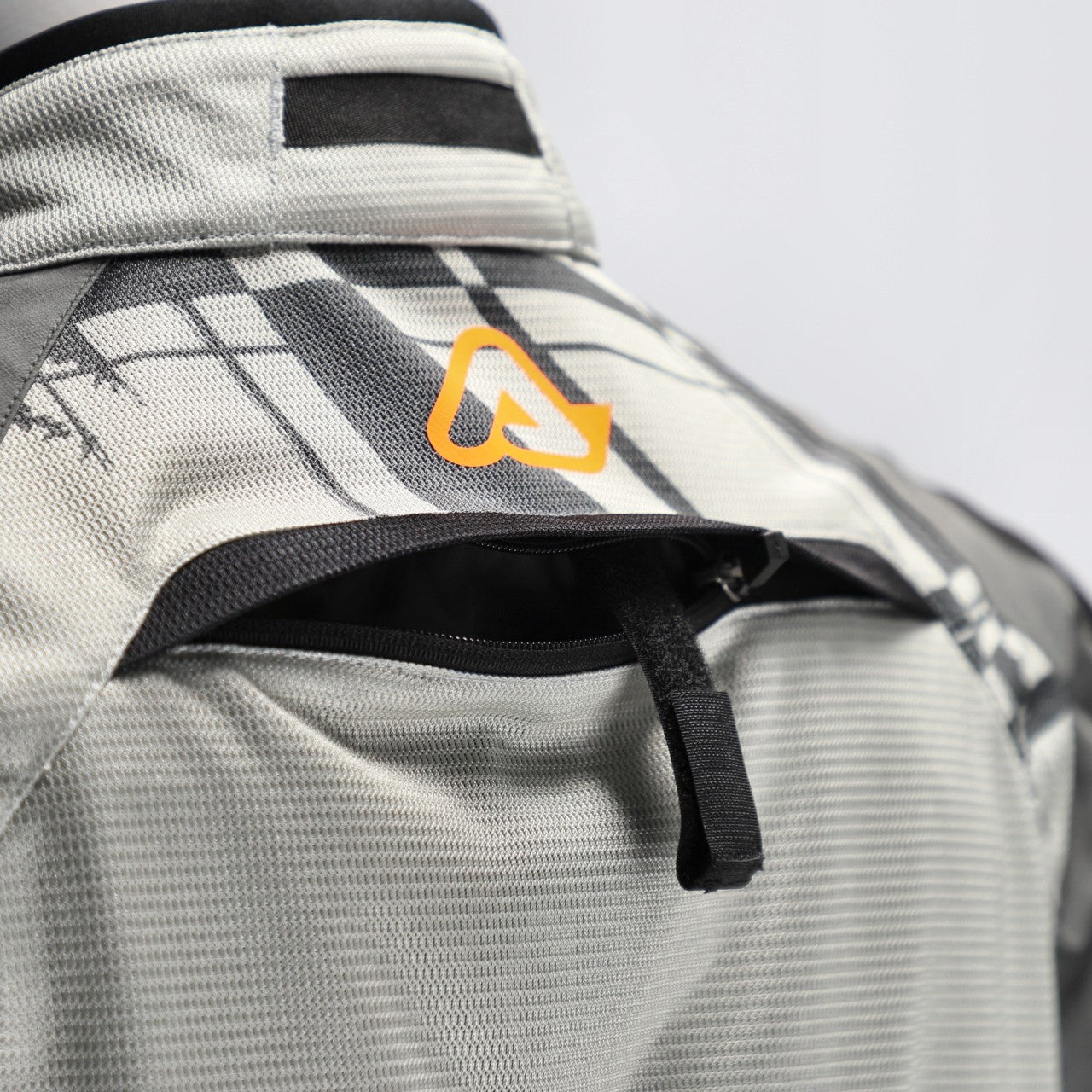 JACKET RALLY RACE MESH ORANGE/GREY 207