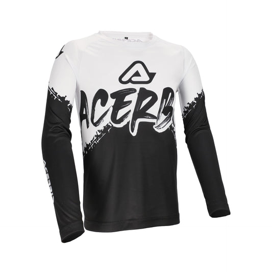 JERSEY MX LINEAR KID BLACK/WHITE 315