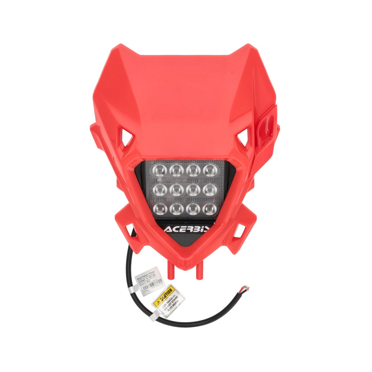 HEADLIGHT VSL COMPATIABLE for BETA RR RACE/X-PRO 25-26 RED