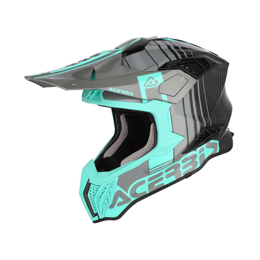 AIRSTRIKE-C CARBON HELMET TURQUOISE 869