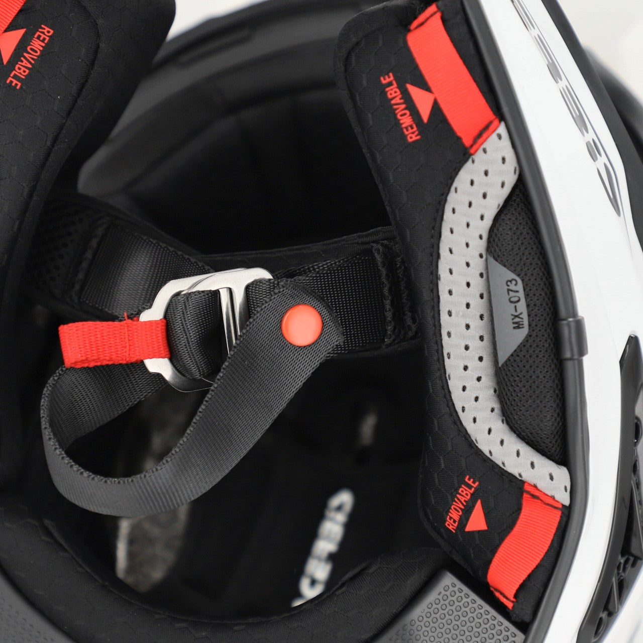 AIRSTRIKE-X HELMET FIBRE WHITE