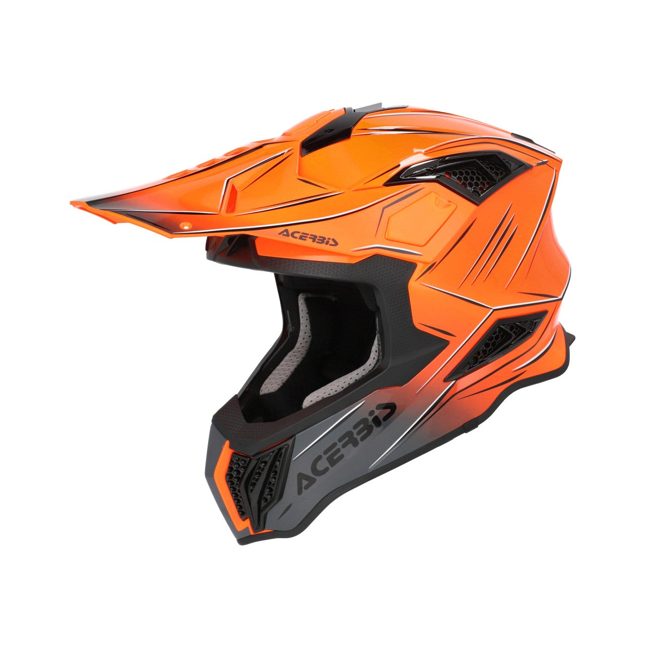 AIRSTRIKE-X HELMET ORANGE/GREY FIBRE 207