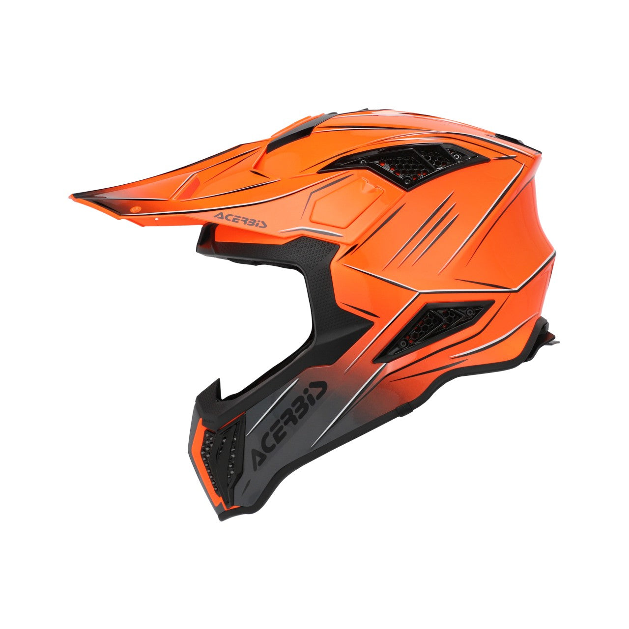 AIRSTRIKE-X HELMET ORANGE/GREY FIBRE 207