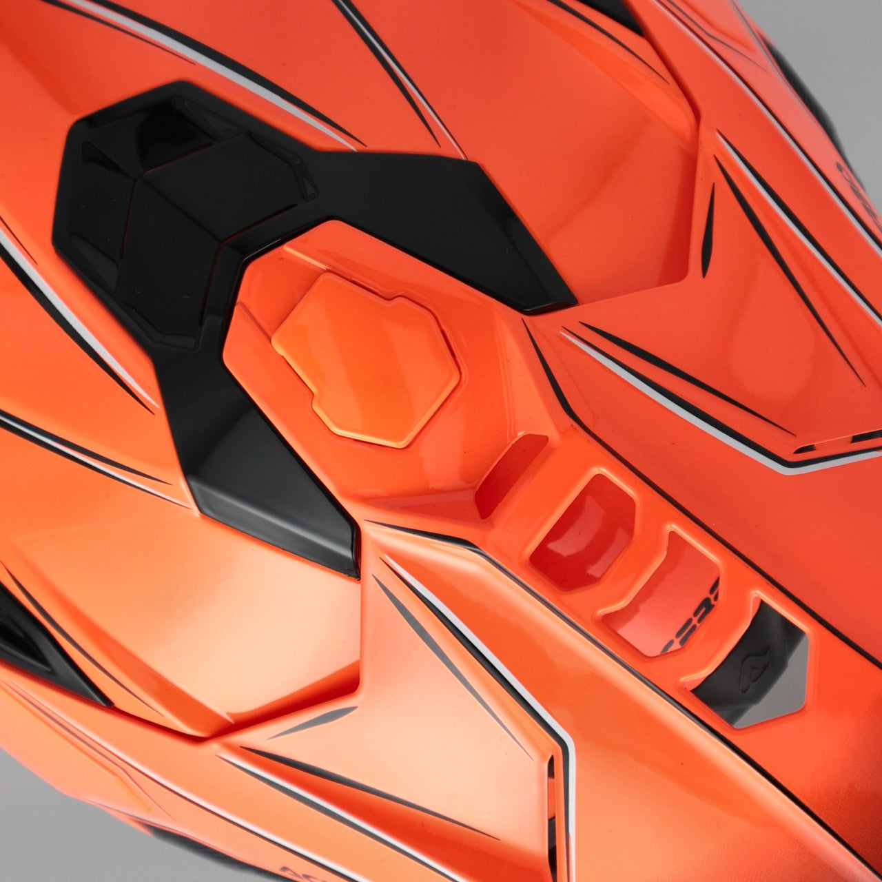 AIRSTRIKE-X HELMET ORANGE/GREY FIBRE 207