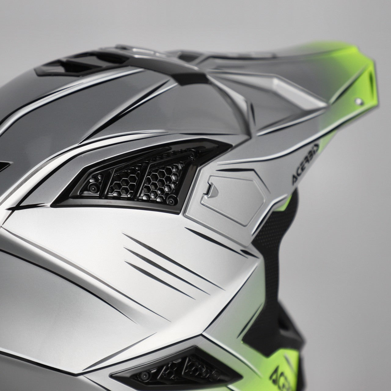 AIRSTRIKE-X HELMET GREY/YELLOW FIBRE 290