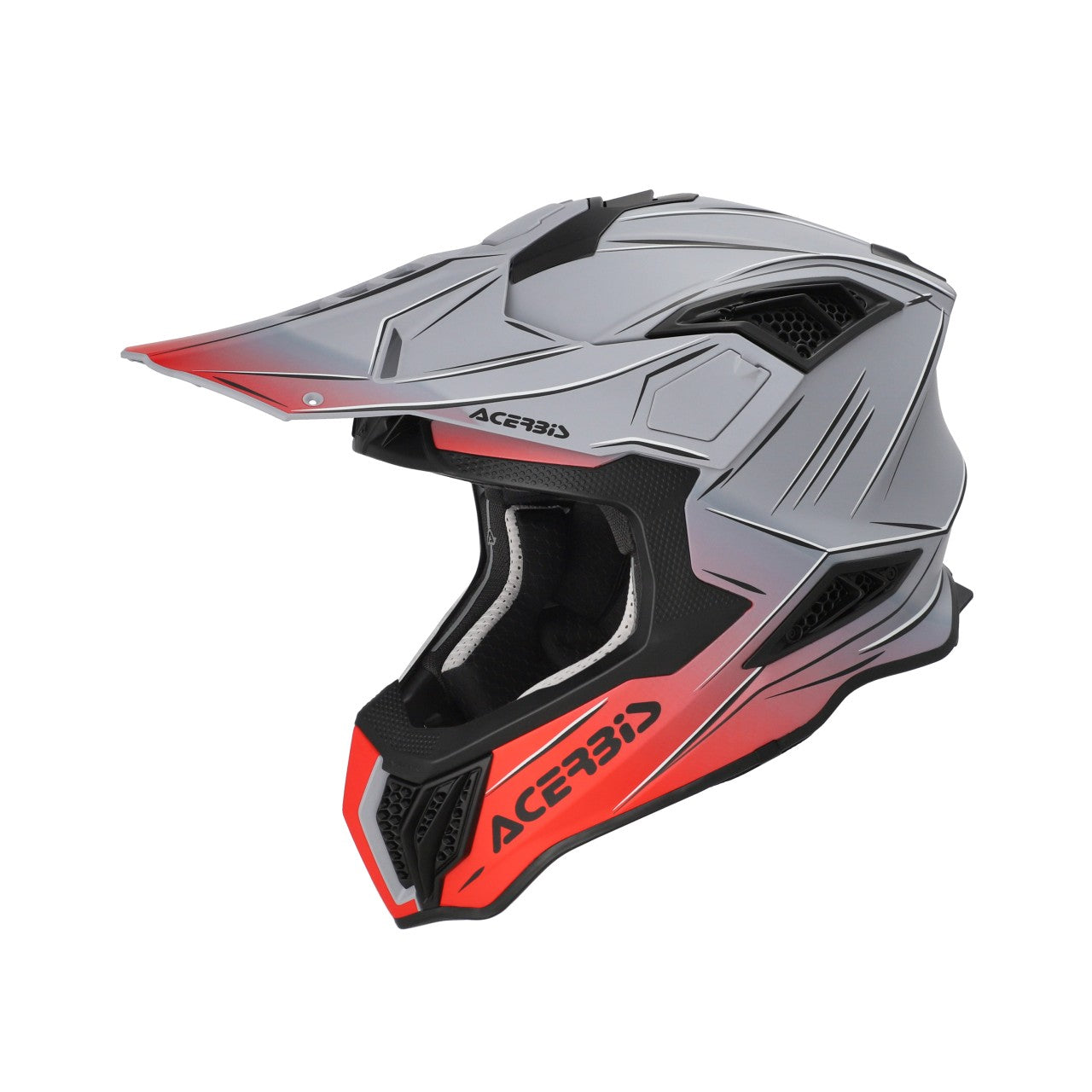 AIRSTRIKE-X HELMET GREY/RED FIBRE 295