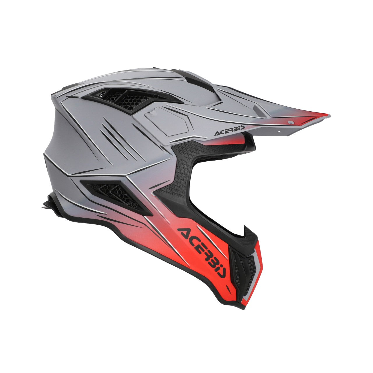 AIRSTRIKE-X HELMET GREY/RED FIBRE 295