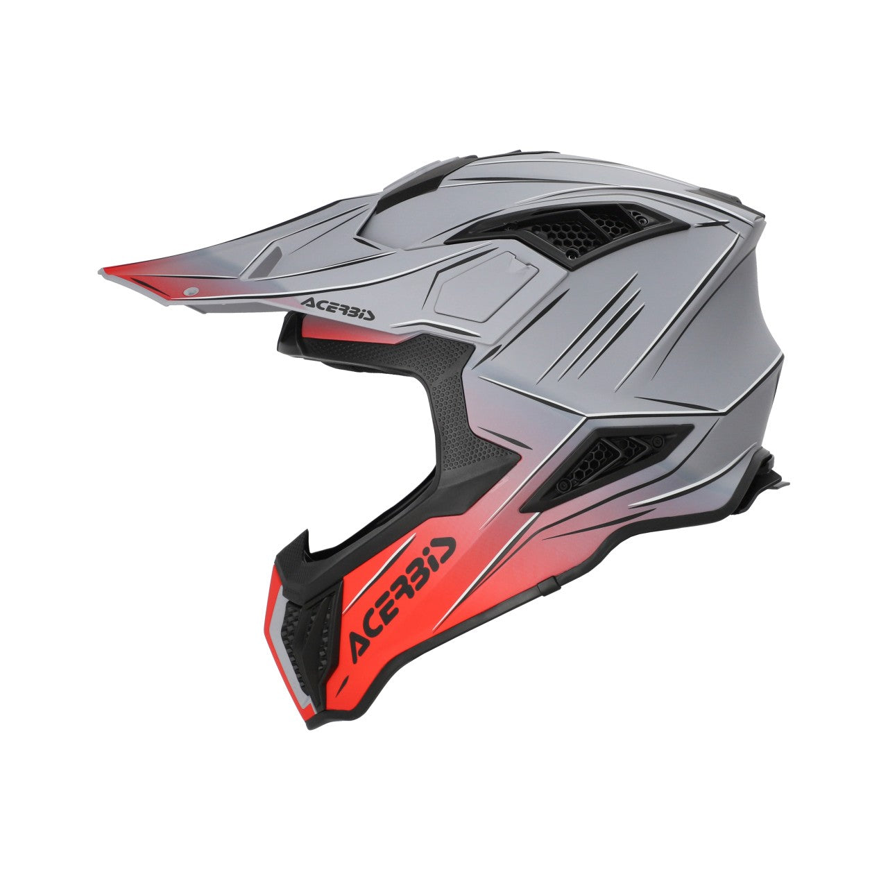 AIRSTRIKE-X HELMET GREY/RED FIBRE 295