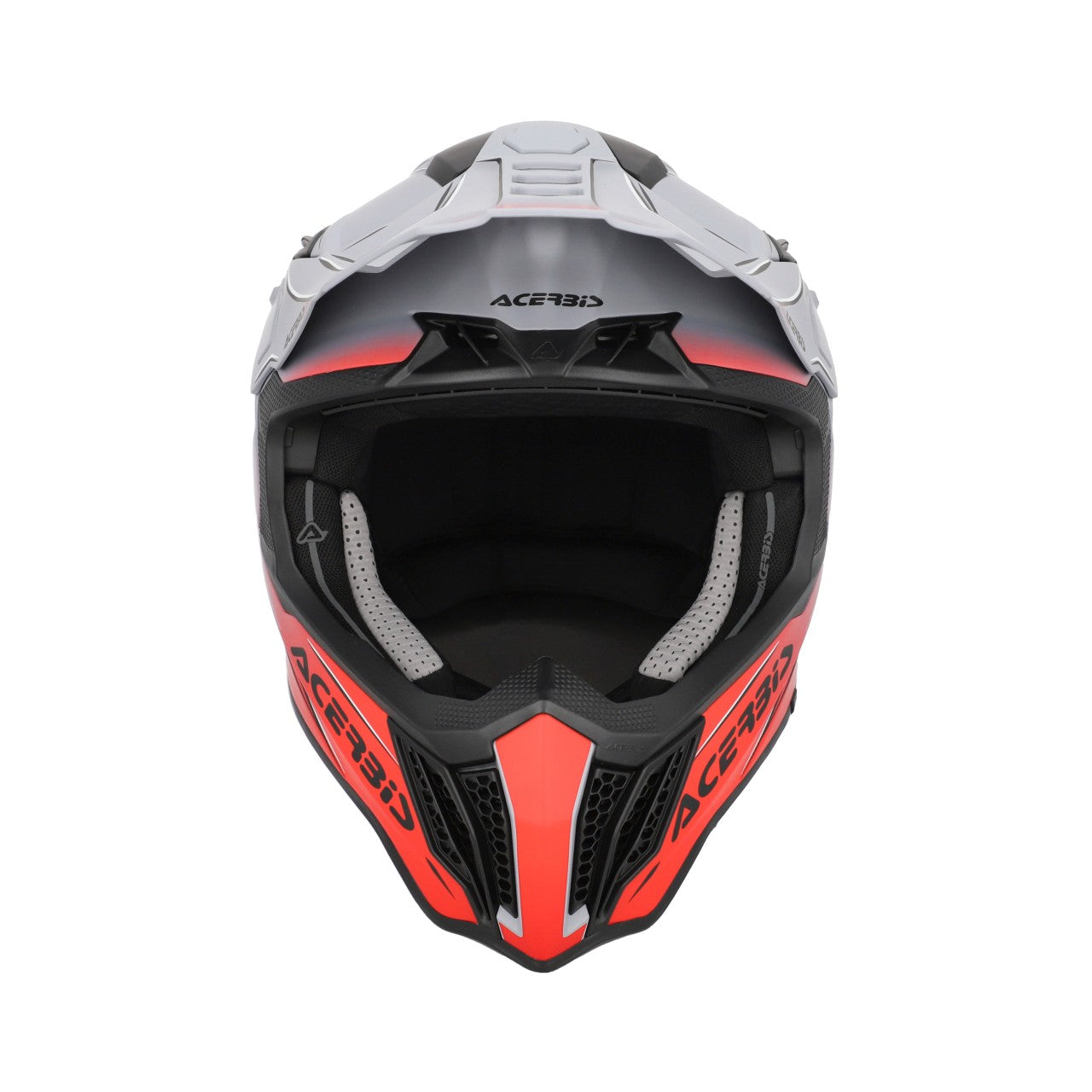 AIRSTRIKE-X HELMET GREY/RED FIBRE 295