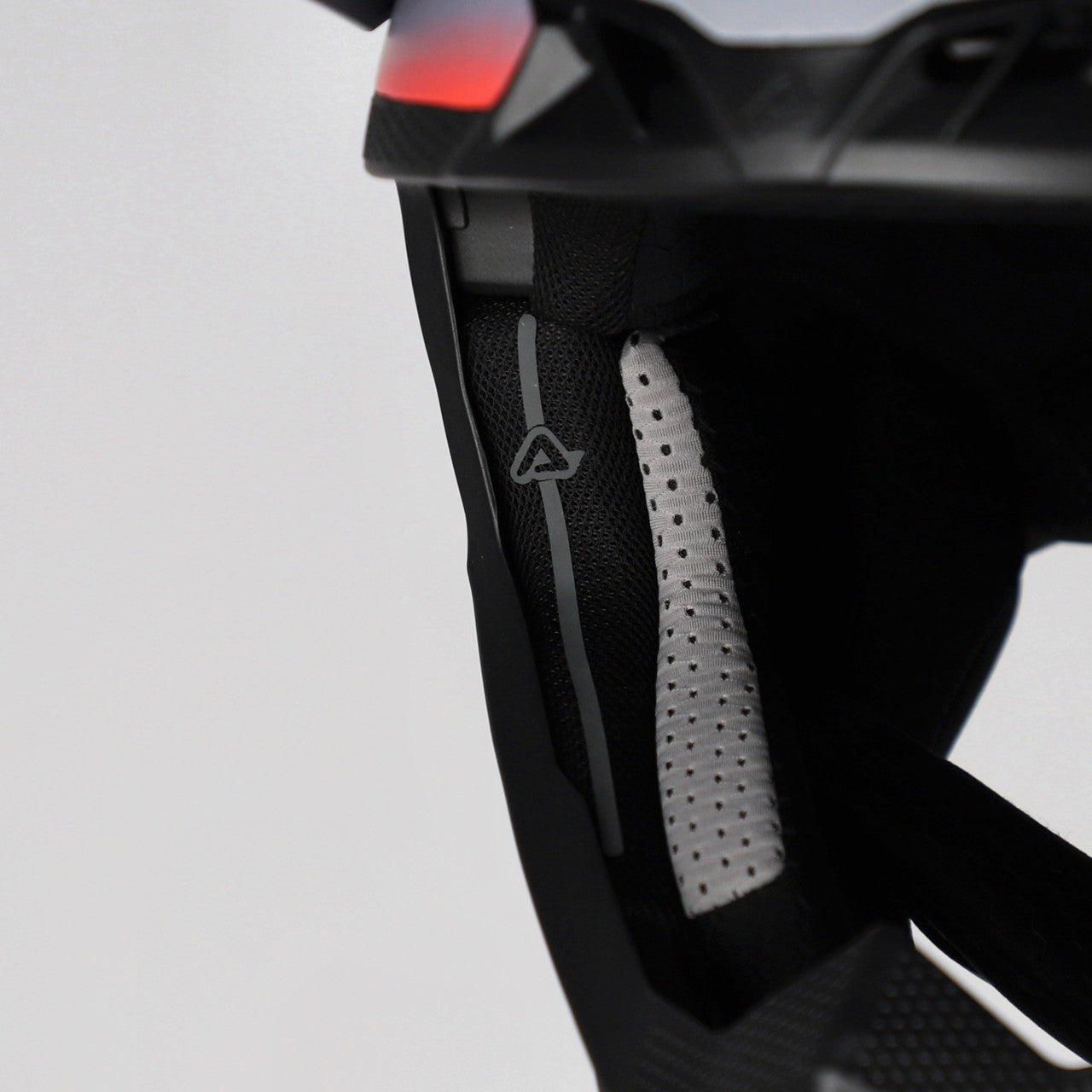 AIRSTRIKE-X HELMET GREY/RED FIBRE 295