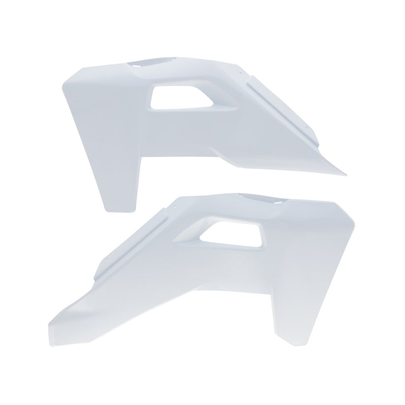 Polisport Husqvarna Radiator Scoops TC FC 2016 - 2018 TC 250 2017 - 18 TE FE 17 - 2019, White