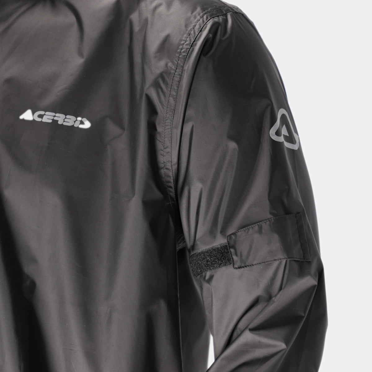 RAIN JACKET MICROPAK BLACK SML-3XL
