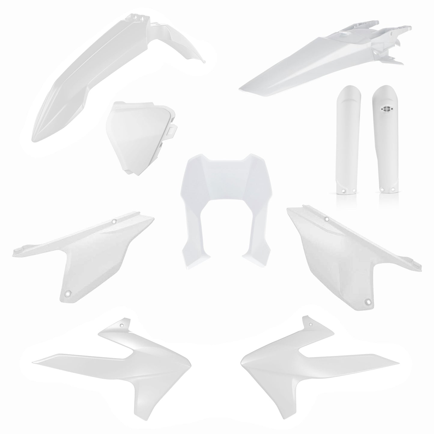 FULL PLASTIC KIT COMPATIBLE for TRIUMPH TF 250/450 E 26-27