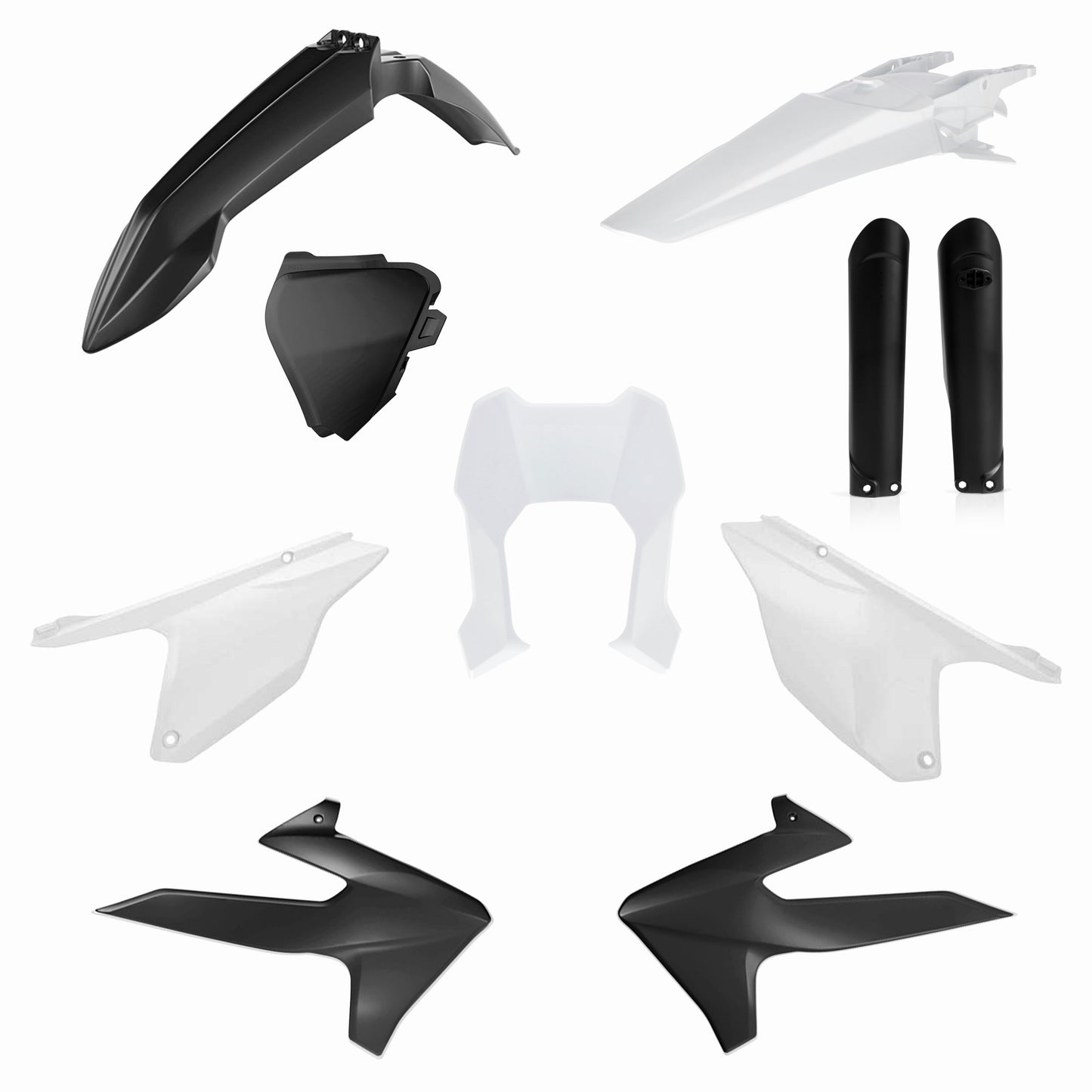 FULL PLASTIC KIT COMPATIBLE for TRIUMPH TF 250/450 E 26-27