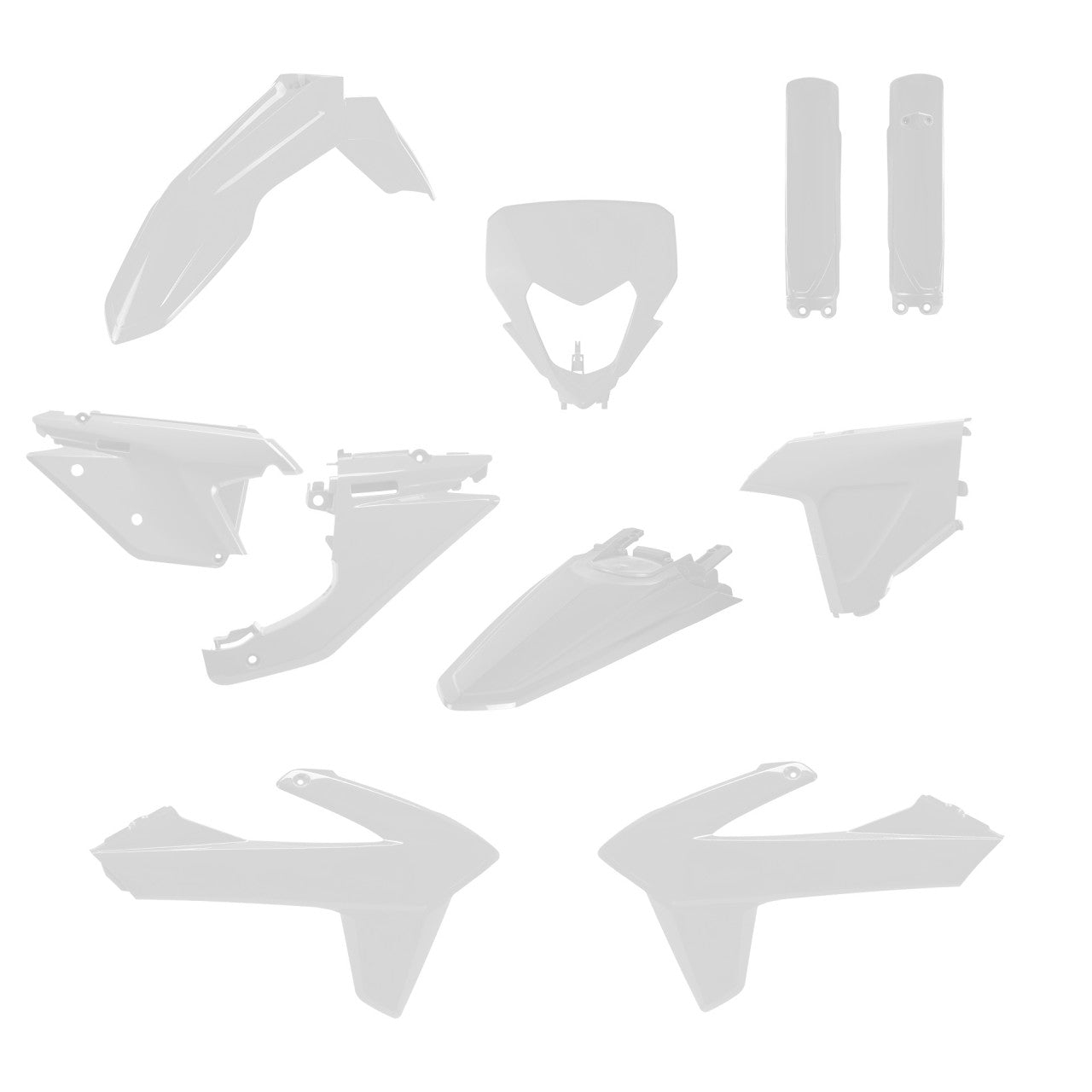 FULL PLASTIC KIT COMPATIBLE for SHERCO 125-500 FACTORY SE/SEF 25-26