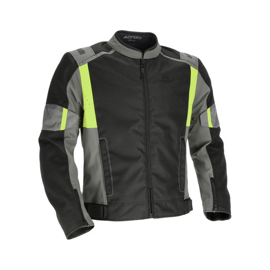 KYAN JACKET BLACK/YELLOW 318