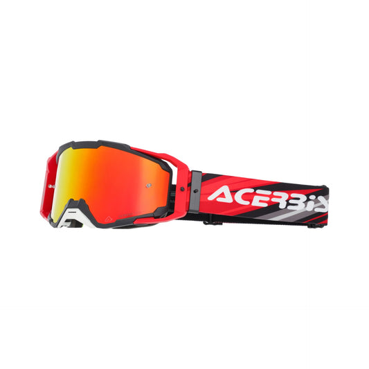 VITRION MIRROR GOGGLE    BLACK/RED 323