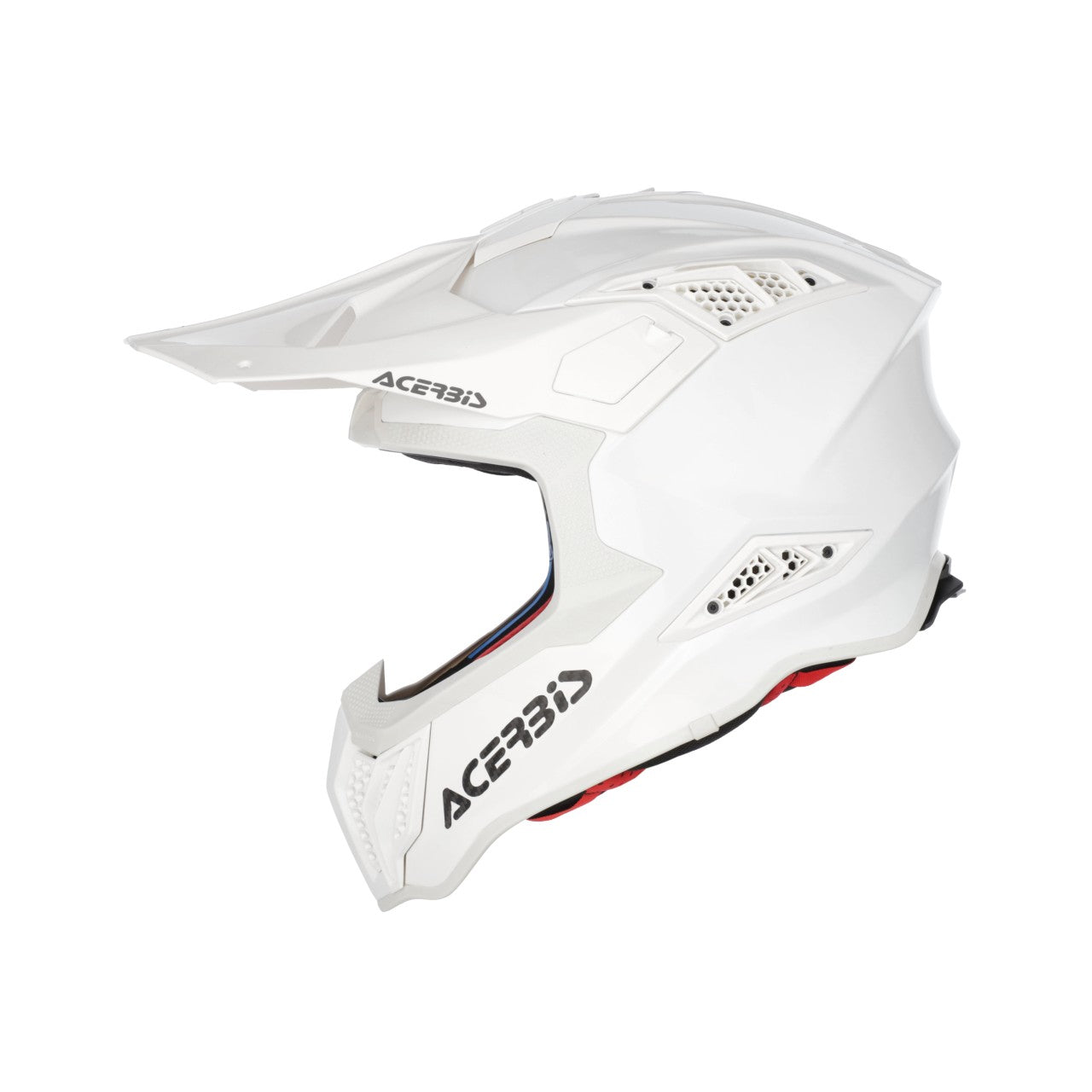 AIRSTRIKE FIM RACING#2 HELMET WHITE