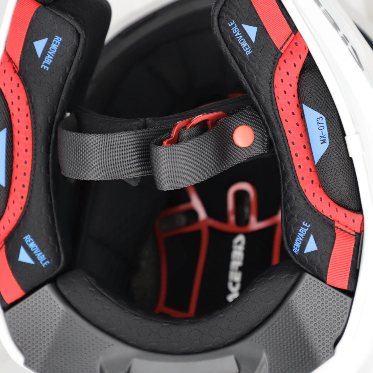 AIRSTRIKE FIM RACING#2 HELMET WHITE