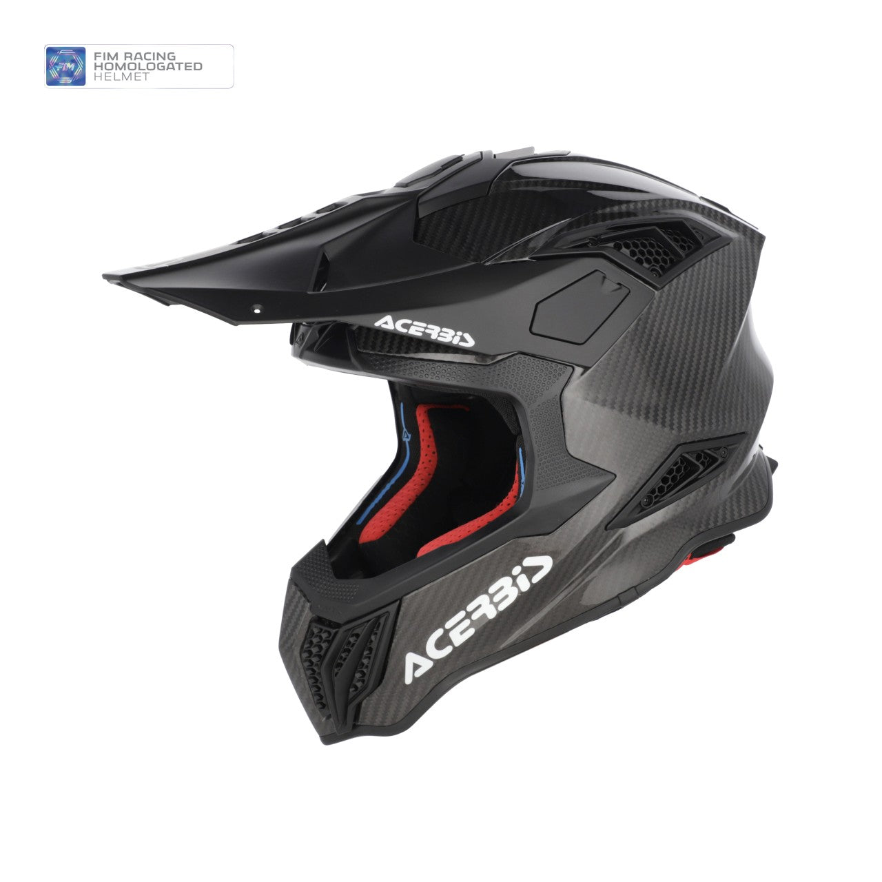 AIRSTRIKE FIM RACING#2 HELMET BLACK