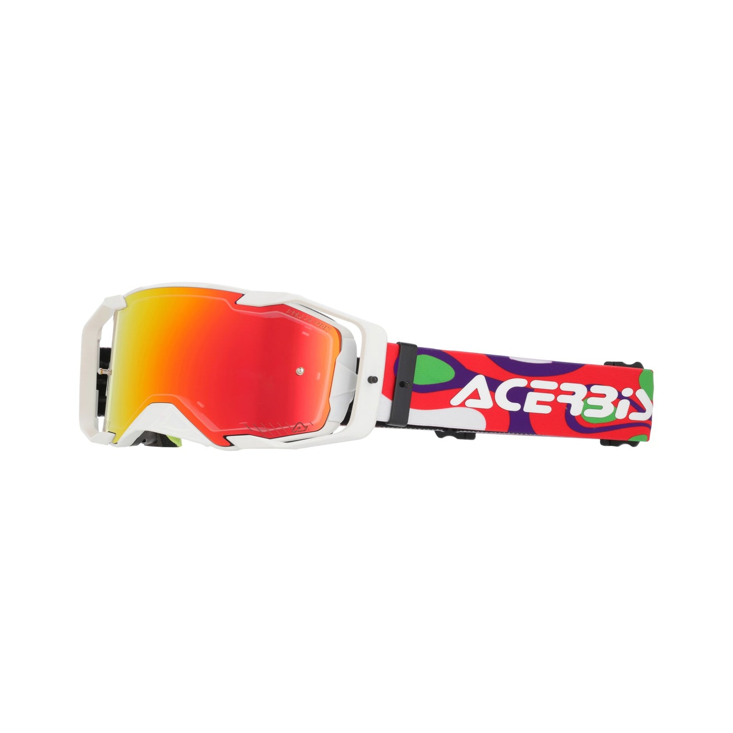 VORTEX MIRROR GOGGLE WHITE/RED 239