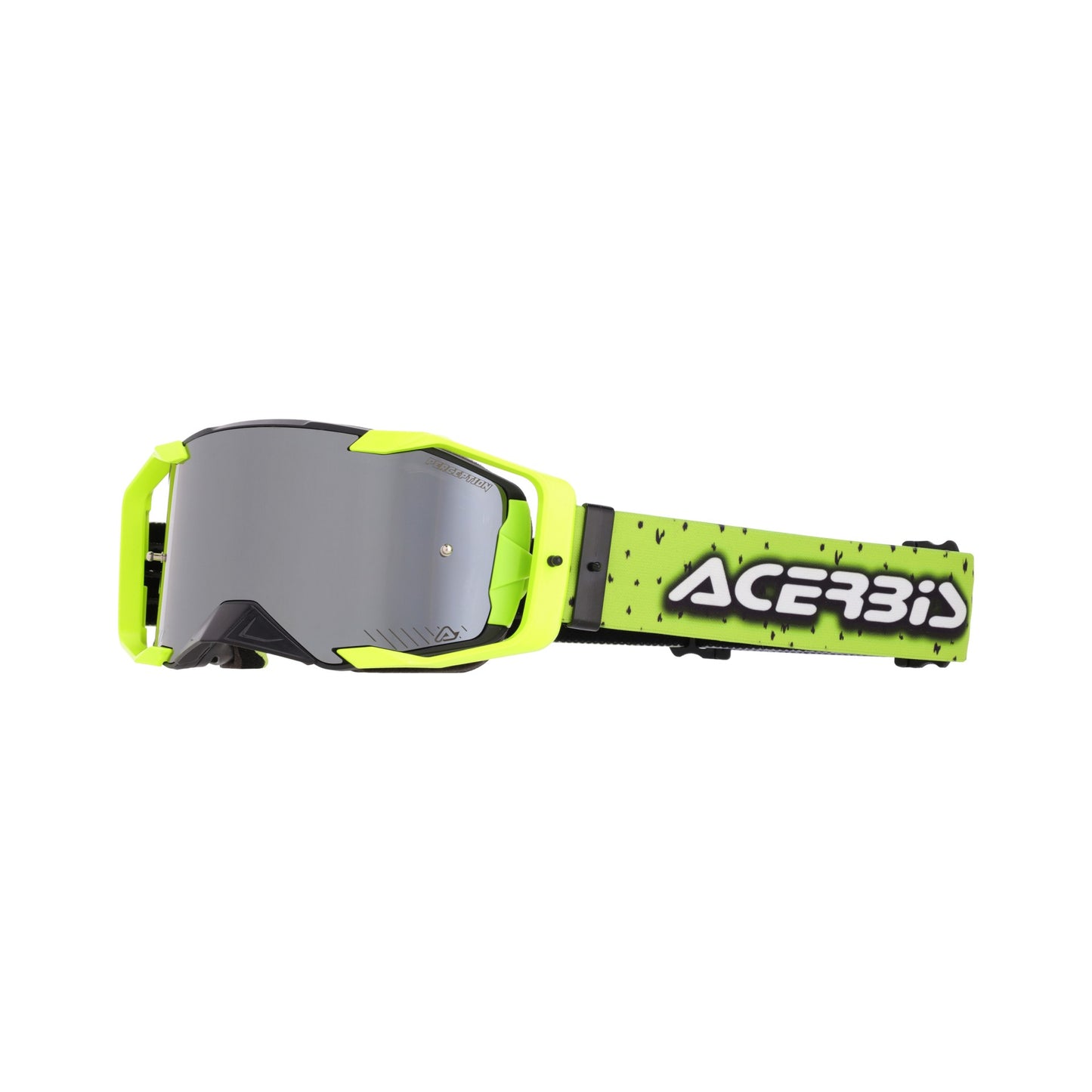 VORTEX MIRROR GOGGLE BLACK/FLO YELLOW 457