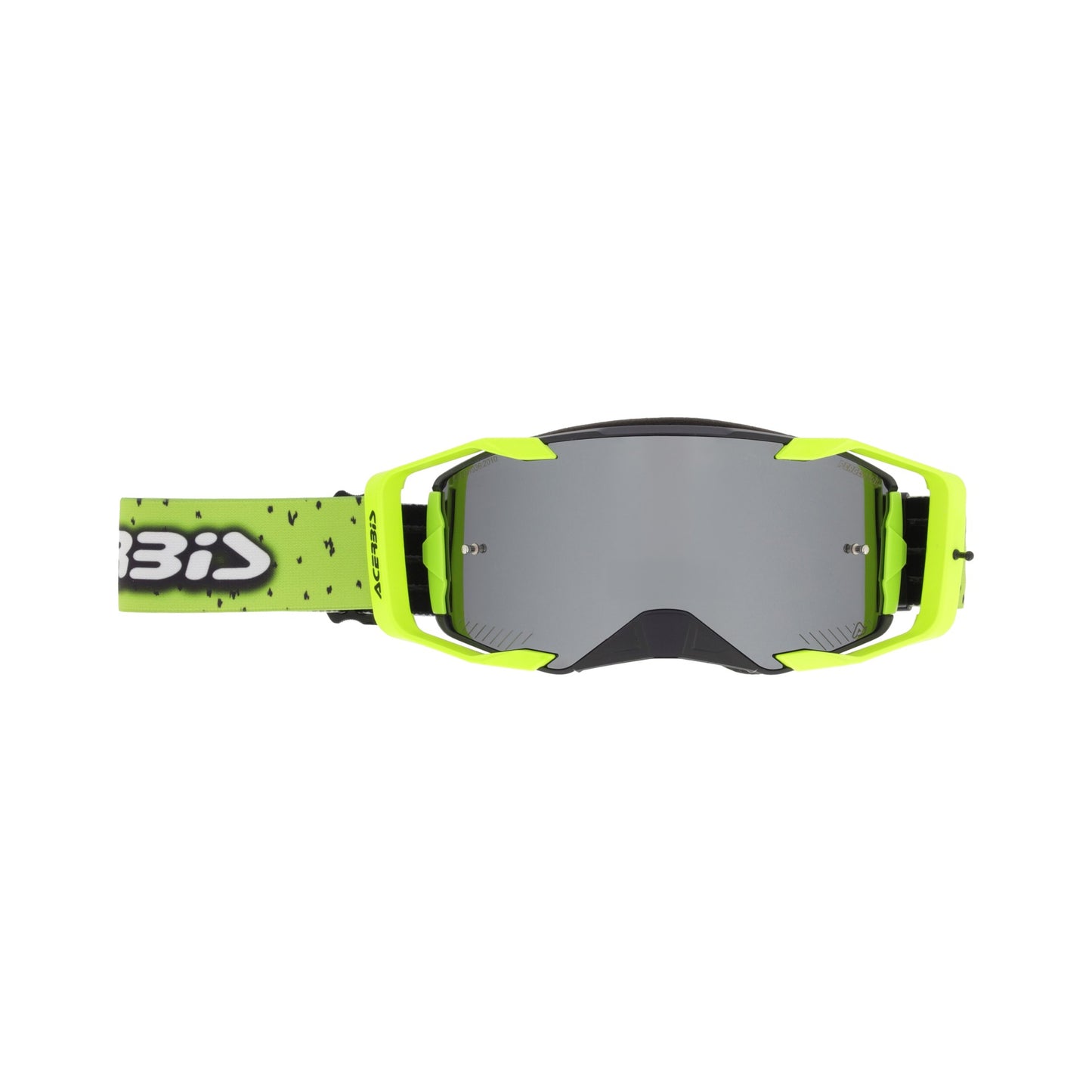 VORTEX MIRROR GOGGLE BLACK/FLO YELLOW 457