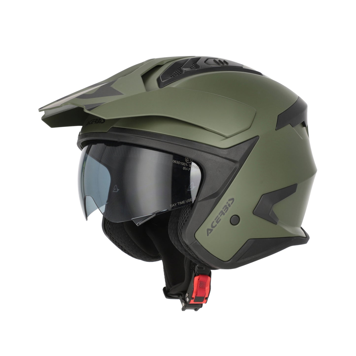 JET ARIA EVO SOLID HELMET MILITARY GREEN 582