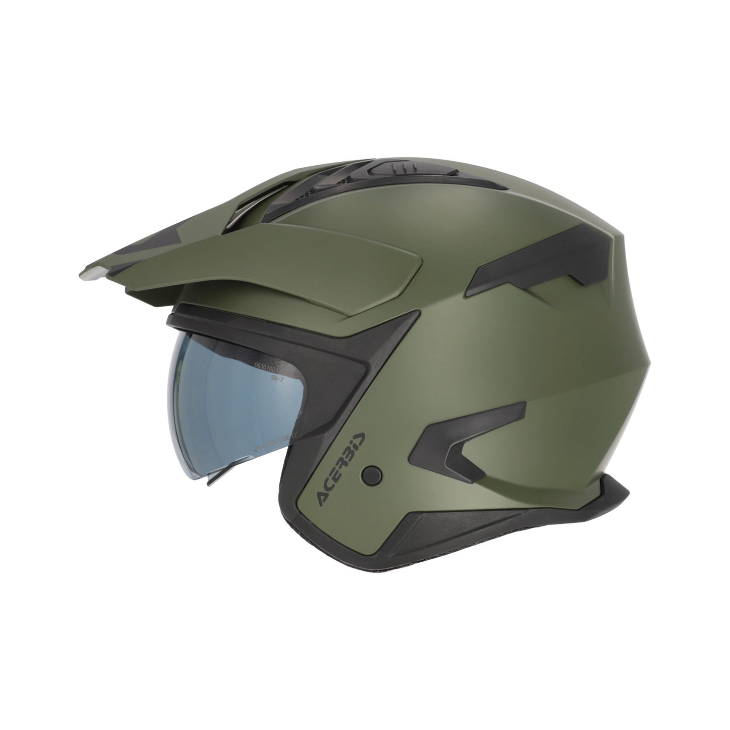JET ARIA EVO SOLID HELMET MILITARY GREEN 582