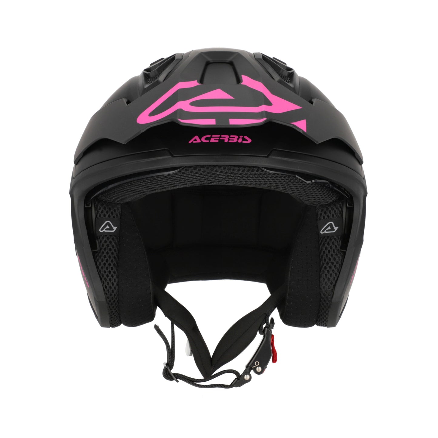 JET ARIA EVO SOLID HELMET BLACK/PINK 723