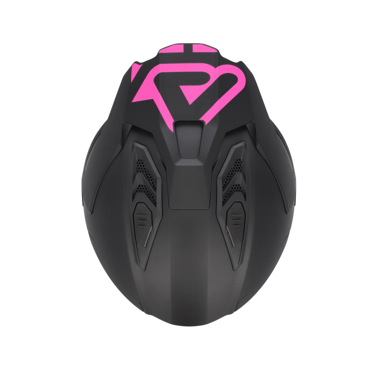 JET ARIA EVO SOLID HELMET BLACK/PINK 723