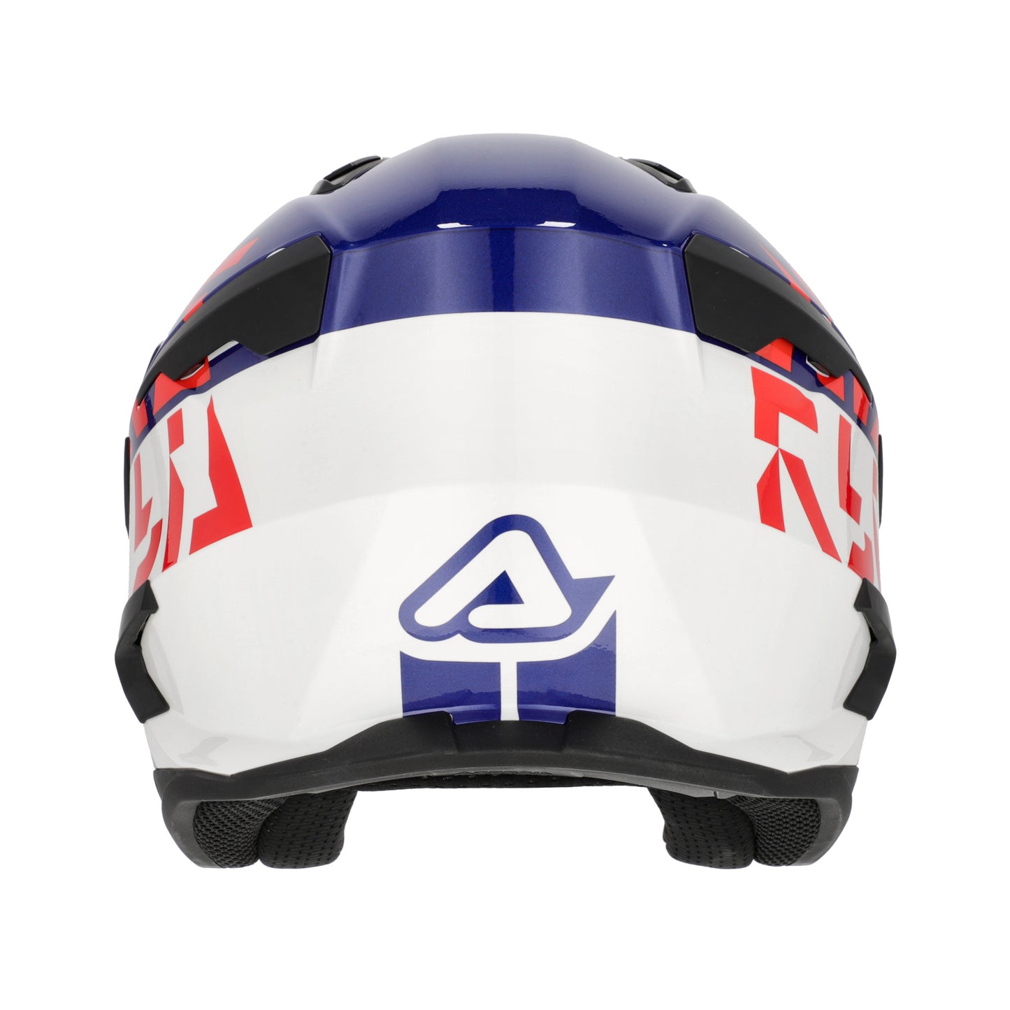 JET ARIA EVO GRAPHIC HELMET WHITE/BLUE/RED 034