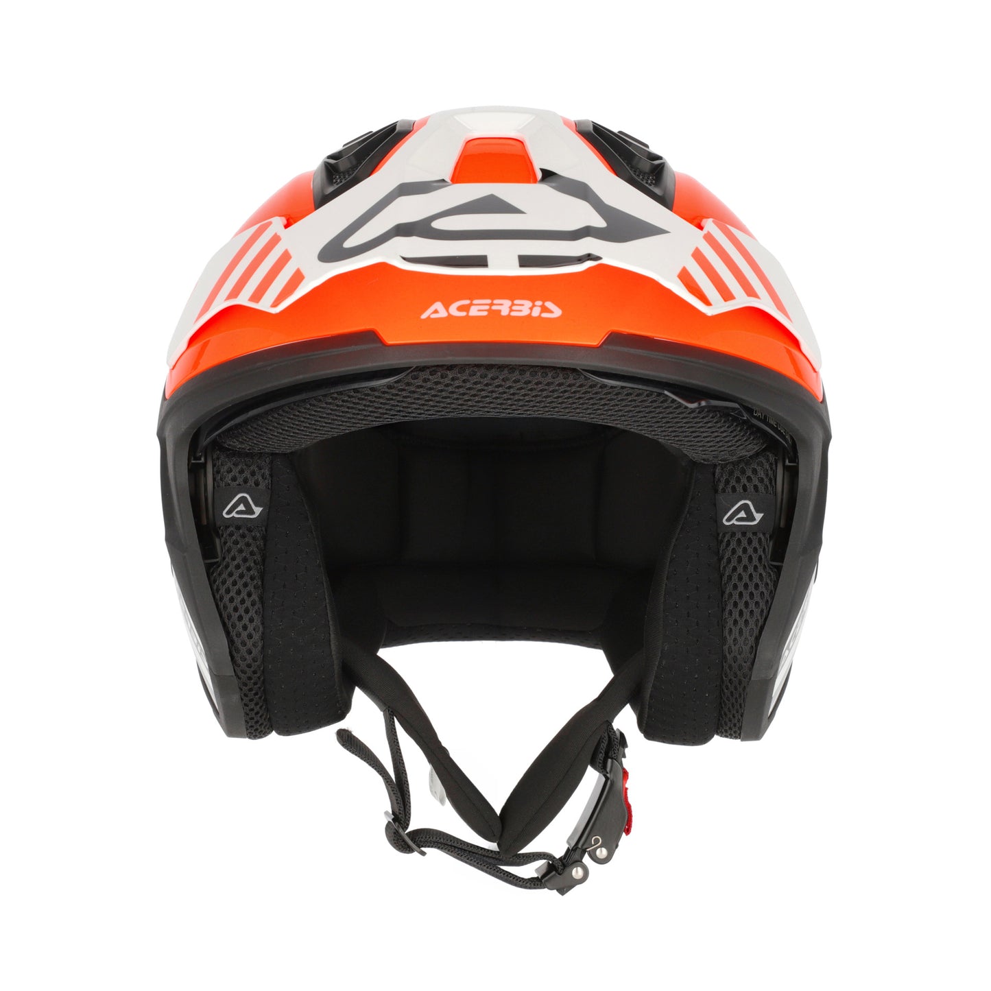 JET ARIA EVO GRAPHIC HELMET WHITE/ORANGE 229