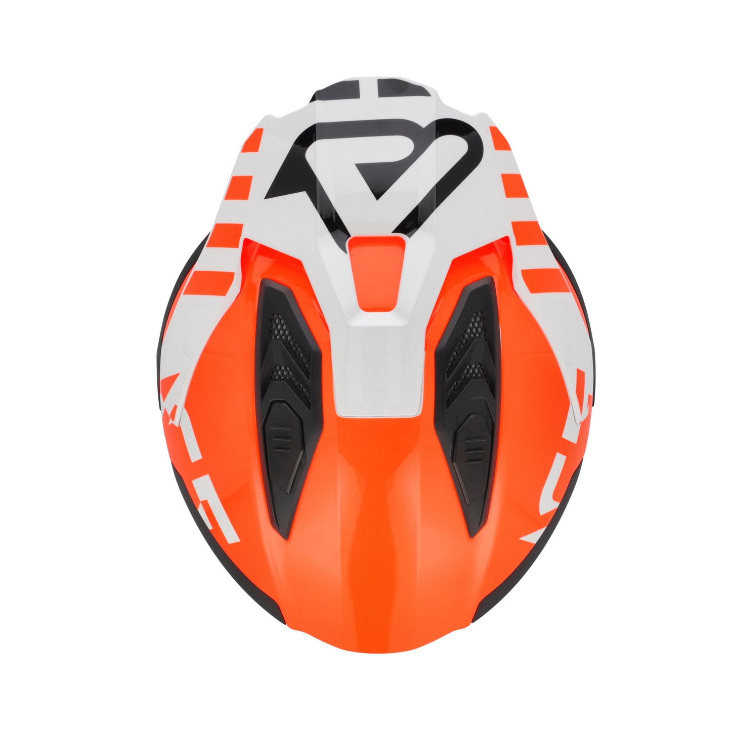 JET ARIA EVO GRAPHIC HELMET WHITE/ORANGE 229
