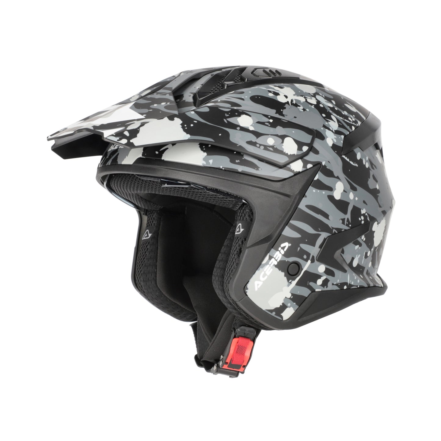 JET ARIA EVO GRAPHIC HELMET GREY/BLACK 293