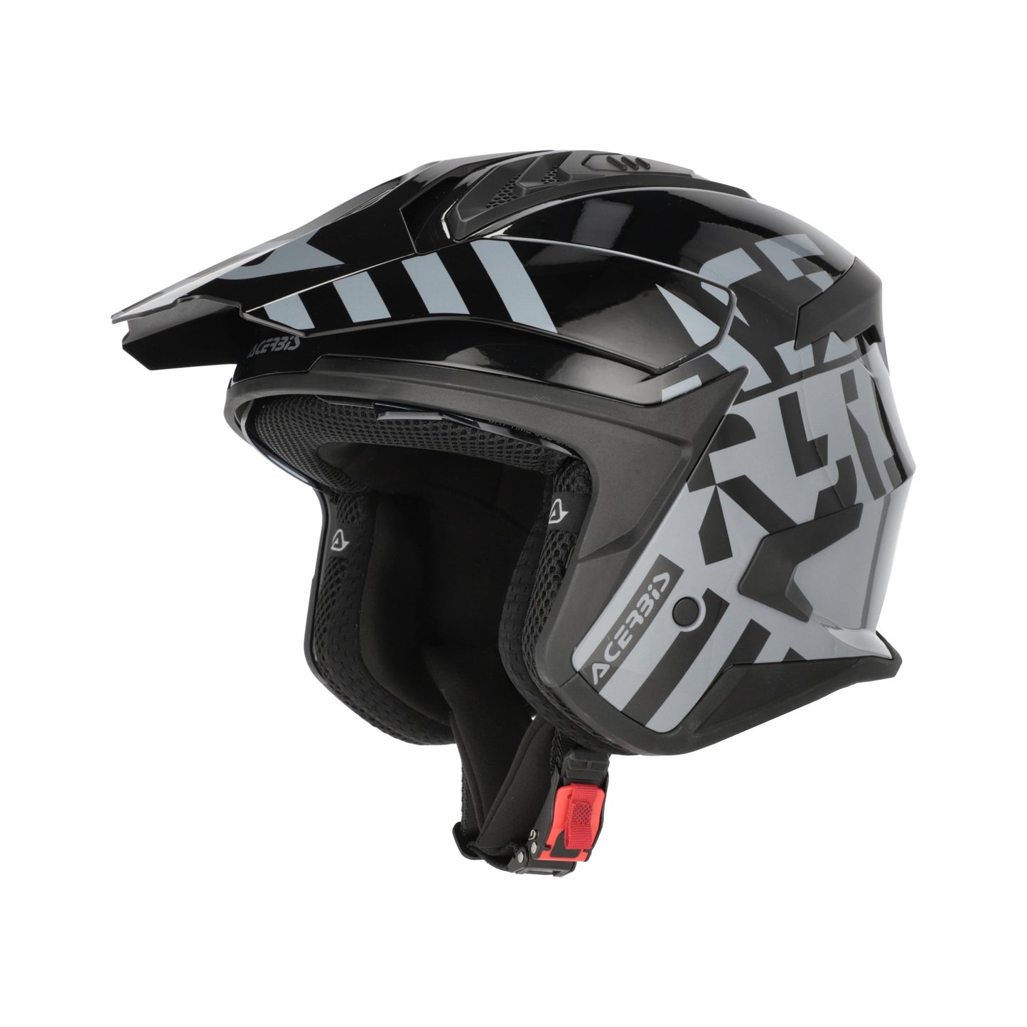JET ARIA EVO GRAPHIC HELMET BLACK/GREY 319