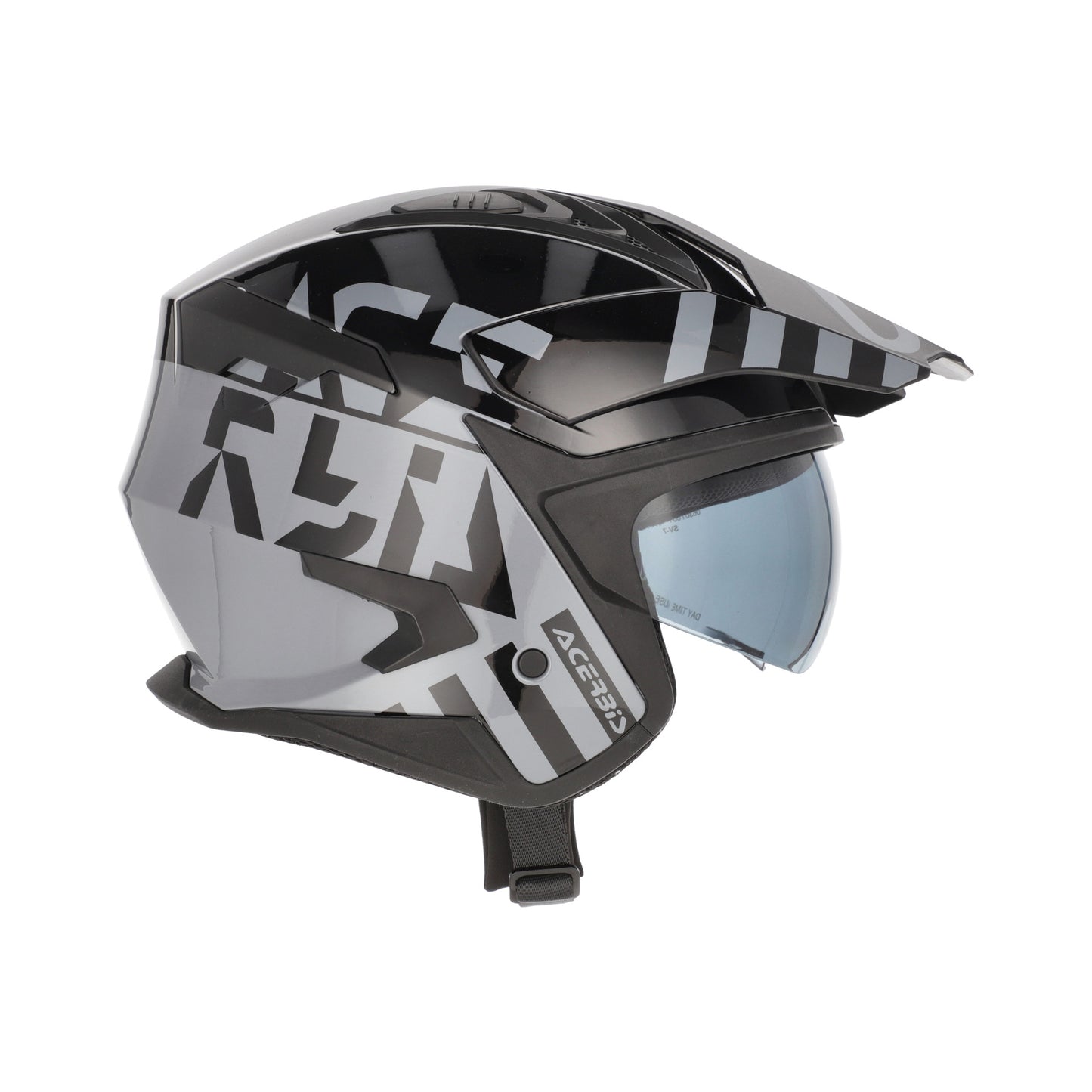 JET ARIA EVO GRAPHIC HELMET BLACK/GREY 319